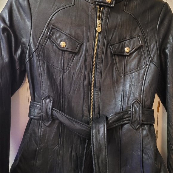 Medium genuine leather jacket - Picture 7 of 8